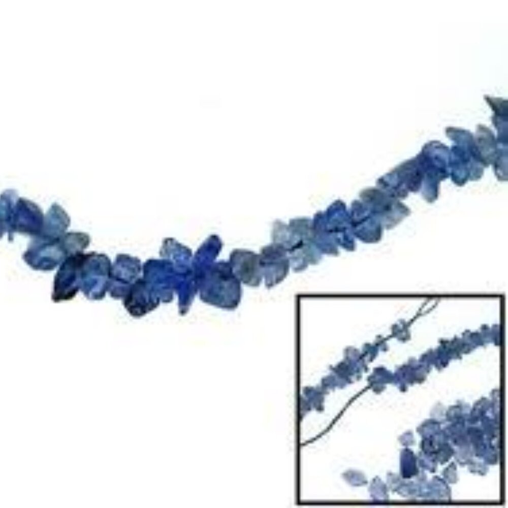 Scratch&Dent Jewelry – 260ctw Freeform Tanzanite Chip Strands